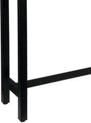 Bolt Edge Bartafel Deluxe - Zwart - Keuken - Rechthoekig - Hout/Metaal - 100x40x100cm