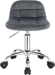 Draaikruk modern - Met rugleuning Op wielen - Kapperskruk - Roze - Zadelkruk - Tabouret Werkkruk - Ergonomisch -