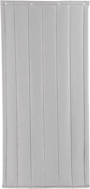 Deurgordijn - Vliegengordijn - Voor Winterisolatie en Privacy - Grijs 100 × 210 cm