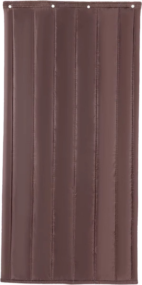 Deurgordijn - Vliegengordijn - Voor Winterisolatie en Privacy - Coffee 100 x 210 cm