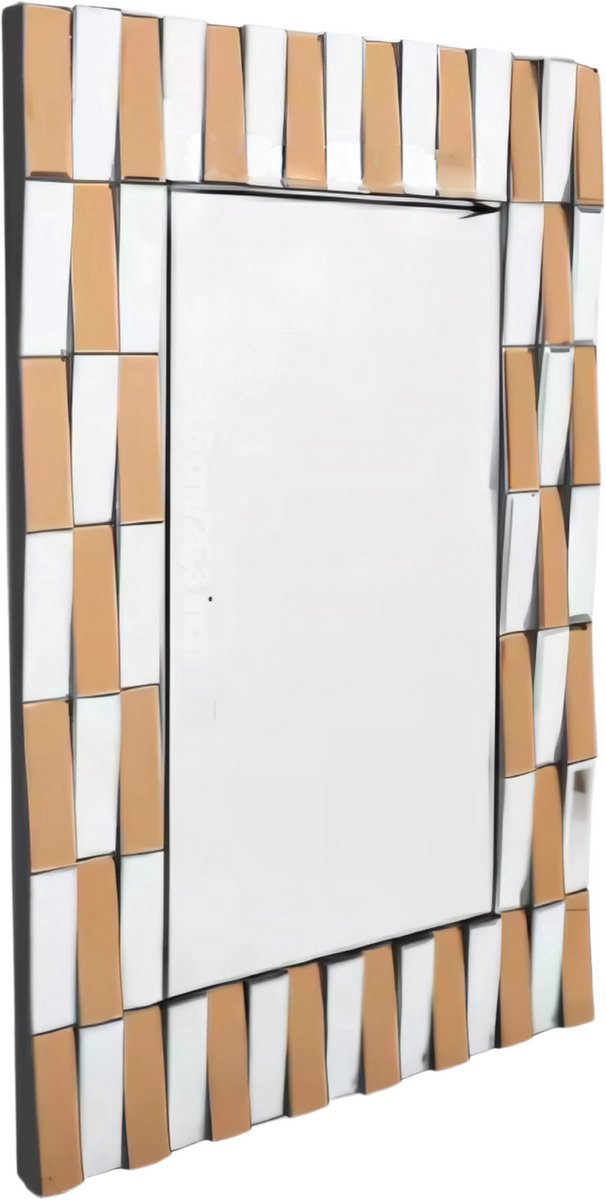 Wandspiegel Milano - Luxe - 70x100cm - Woonkamer - Spiegel voor Badkamer, Make-up & Wandmontage