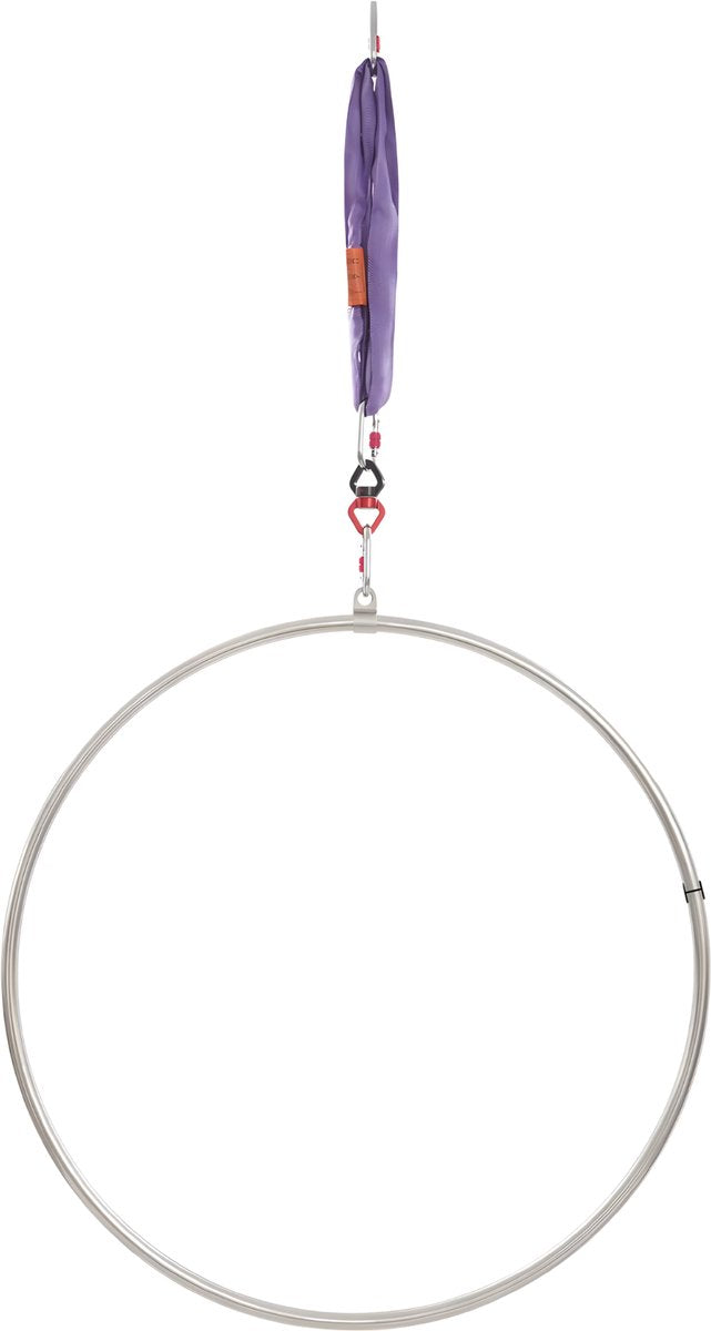 Hoop - Hula hoop - Hoepel - Voor yoga, acrobatiek en circus - Zilver