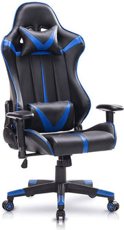 Bolt Edge Gamestoel - Blauw/Zwart - Rugleuning & Armleuning - Verstelbaar - Ergonomisch