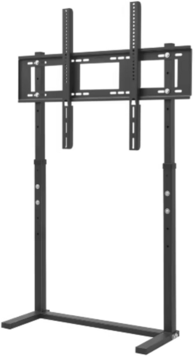 Vloerstandaard Tavien - TV vloerstandaard XL - Voor 32"-100" inch - Standaard universeel - In hoogte Verstelbaar - Zwart