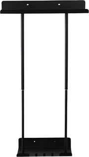 Handdoekenrek badkamer - Verstelbaar in hoogte - Voor Badkamer en Keuken - 38-75 cm - Wandmontage