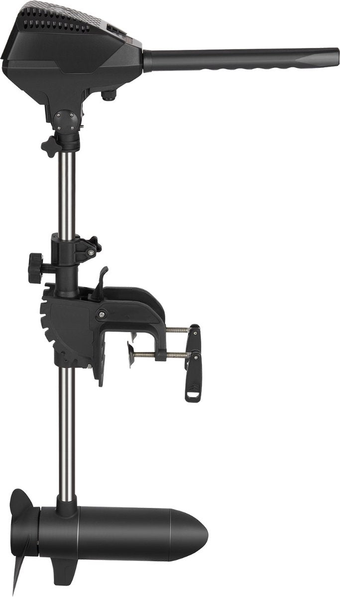 Happyment Elektrische Buitenboordmotor - Voor boot en sloep - 10LED Displays - 24V - Vooruit/Achteruit - 1500rpm - Zwart