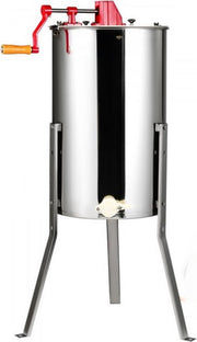 Handmatige Honing Extractor - Honing centrifuge- Tangentiële Extractor - RVS - Honingklep - Transparant Deksel