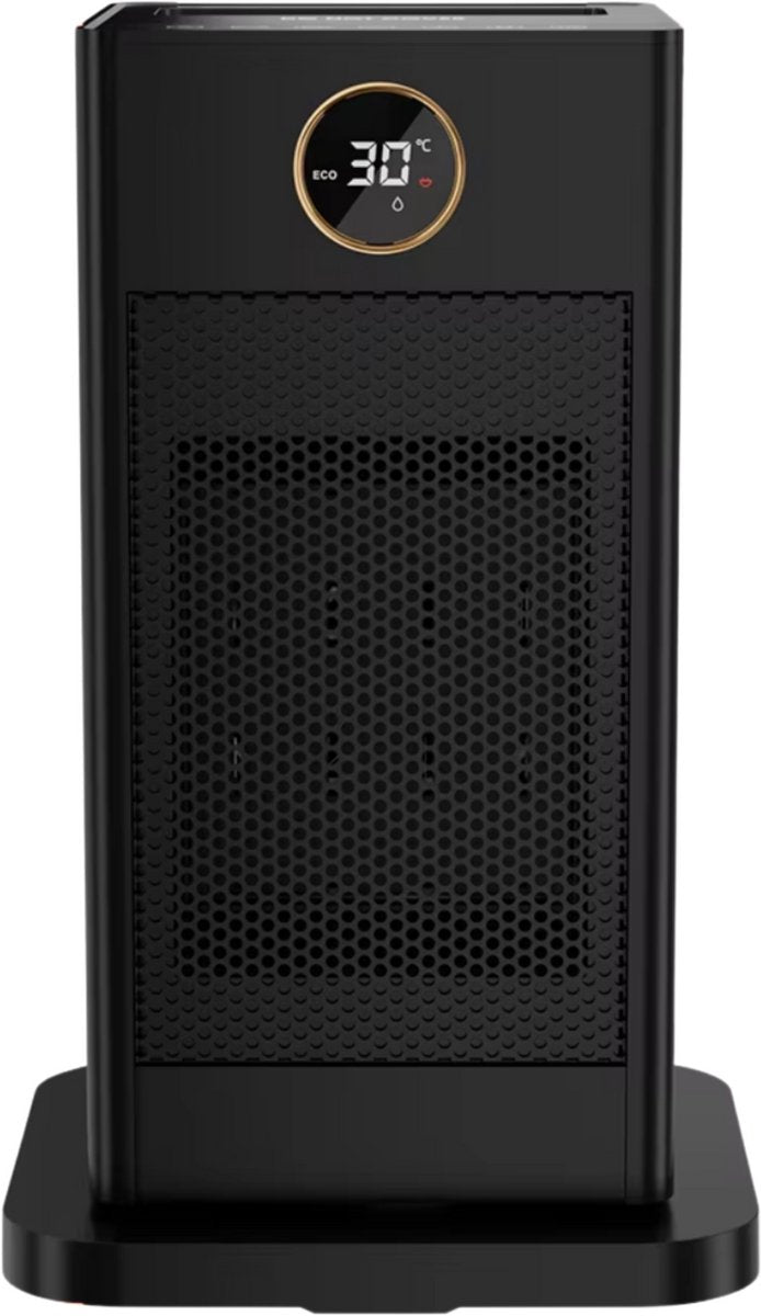 Draagbare elektrische heater - 1500W - Met afstandsbediening - Verwarmings ventilator - Voor thuisgebruik en kantoor - Met timer - 1500W