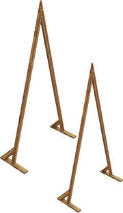 Bruiloft Boogstandaard – Voor Ballonnen, Achtergronden & Prieeldecoratie – Driehoek Frame voor Feesten - Set van 2