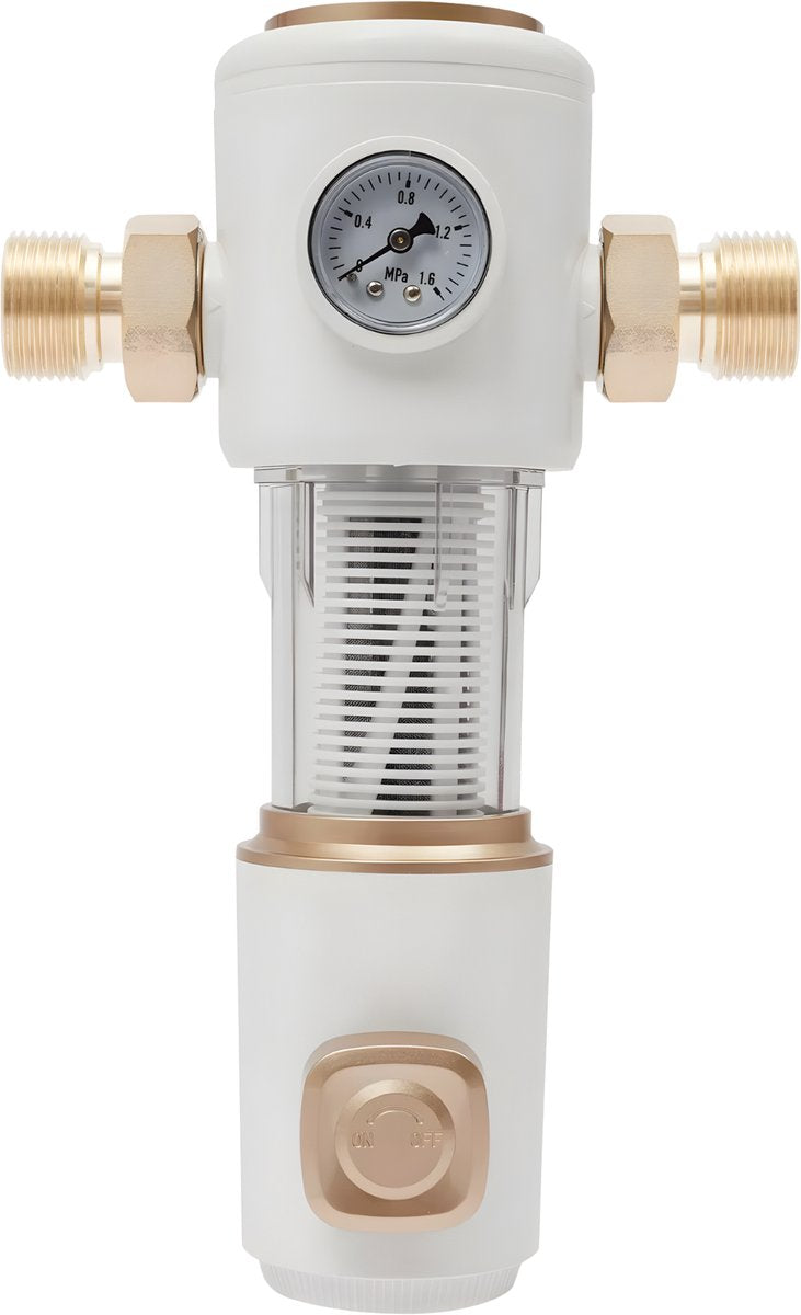 Waterfilters - Voor huishoudelijk gebruik - Sediment terugspoelfilter - Wit
