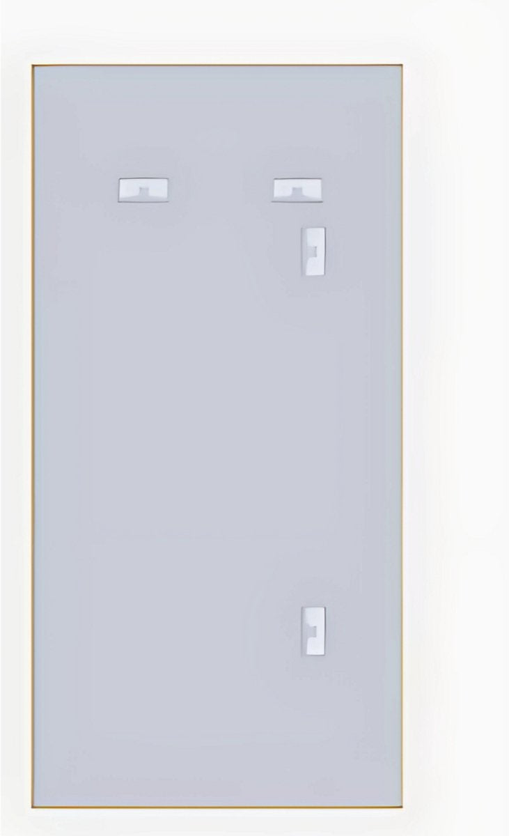 LED Badkamerspiegel met Verlichting - Rechthoek XL 150×80 cm - Goudkleurig Aluminium Frame - Touchbediening - Anticondens Wandspiegel