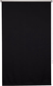 Bolt Edge Luxe Verduisterend Rolgordijn - Zwart - 50x160cm - Isolerend - Montage met of zonder Boren