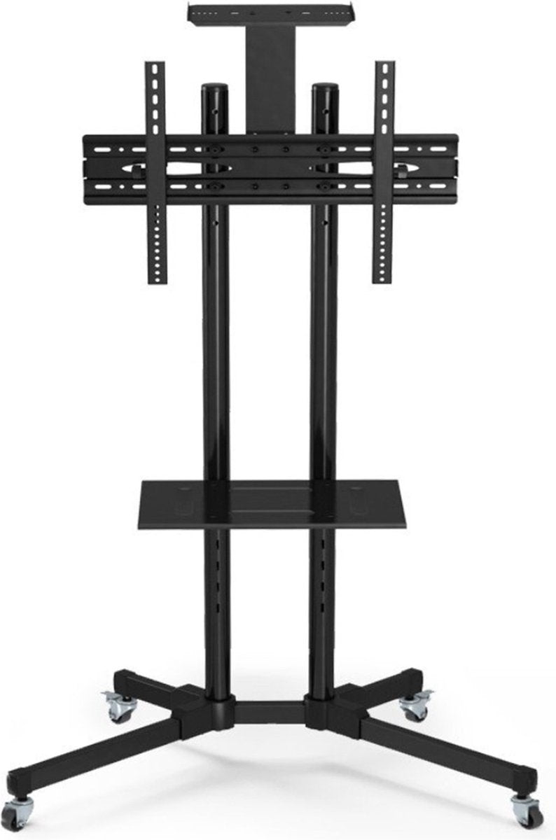 TV Standaard - Verrijdbaar - Verstelbaar tot 173cm - Voor 32-65 inch