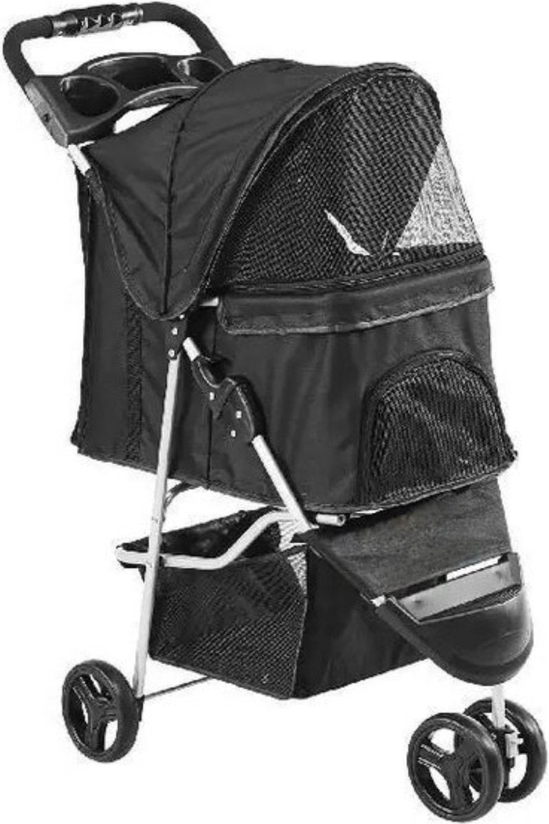 Hondenwandelwagen - Voor honden & katten - Puppy Kinderwagen - Huisdierbuggy - Huisdier