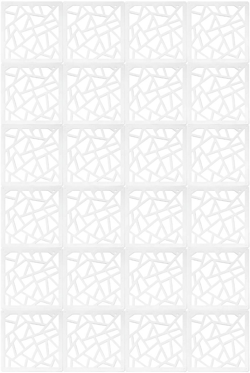 24 stuks - Moderne kamerverdeler - Kamerscherm - Scheidingswand - Privacyscherm - Voor woonkamer, slaapkamer en kantoor - Decoratie -