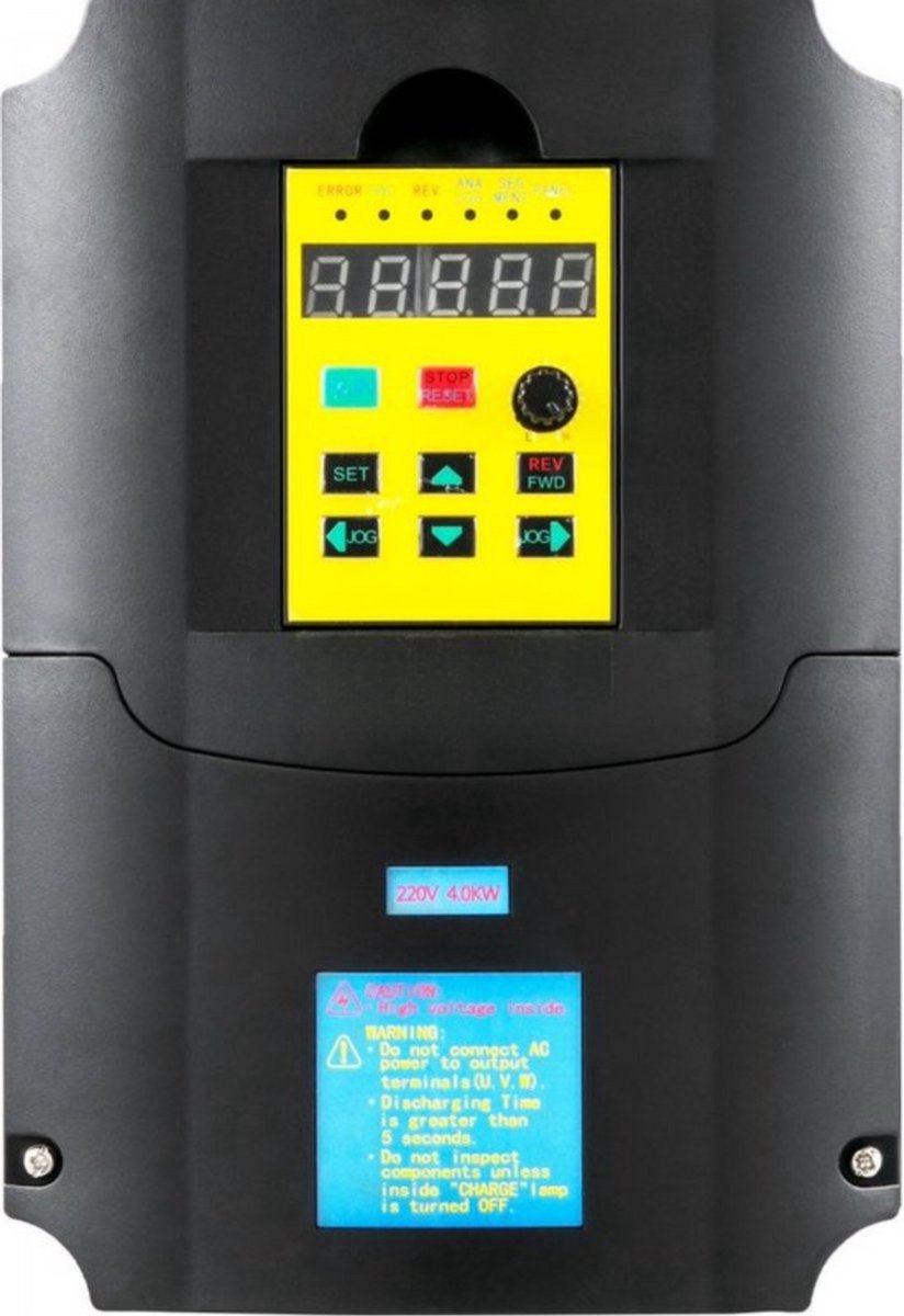 Frequentie Omvormer - 220x118x148 mm - Frequentieomvormer - Frequentieregelaar - 3-Fase ABS Vlamvertragend Materiaal