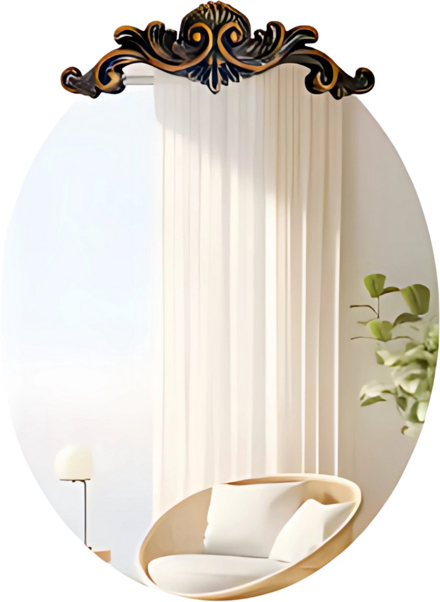 Ovale Badkamerspiegel Dublin - 60cm - Spiegel voor badkamer