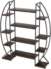 Plantenstandaard Titan - Industrieel - 177cm - Plantenrek - Plantentafel - Voor binnen & buitengebruik - Bloempothouder - Metaal en hout