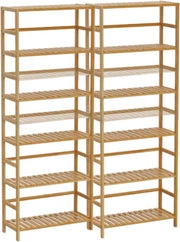 Plantenstandaard Fioren - Bamboe - 161cm - Plantenrek - Plantentafel - Voor binnen & buitengebruik - Bloempothouder - Metaal