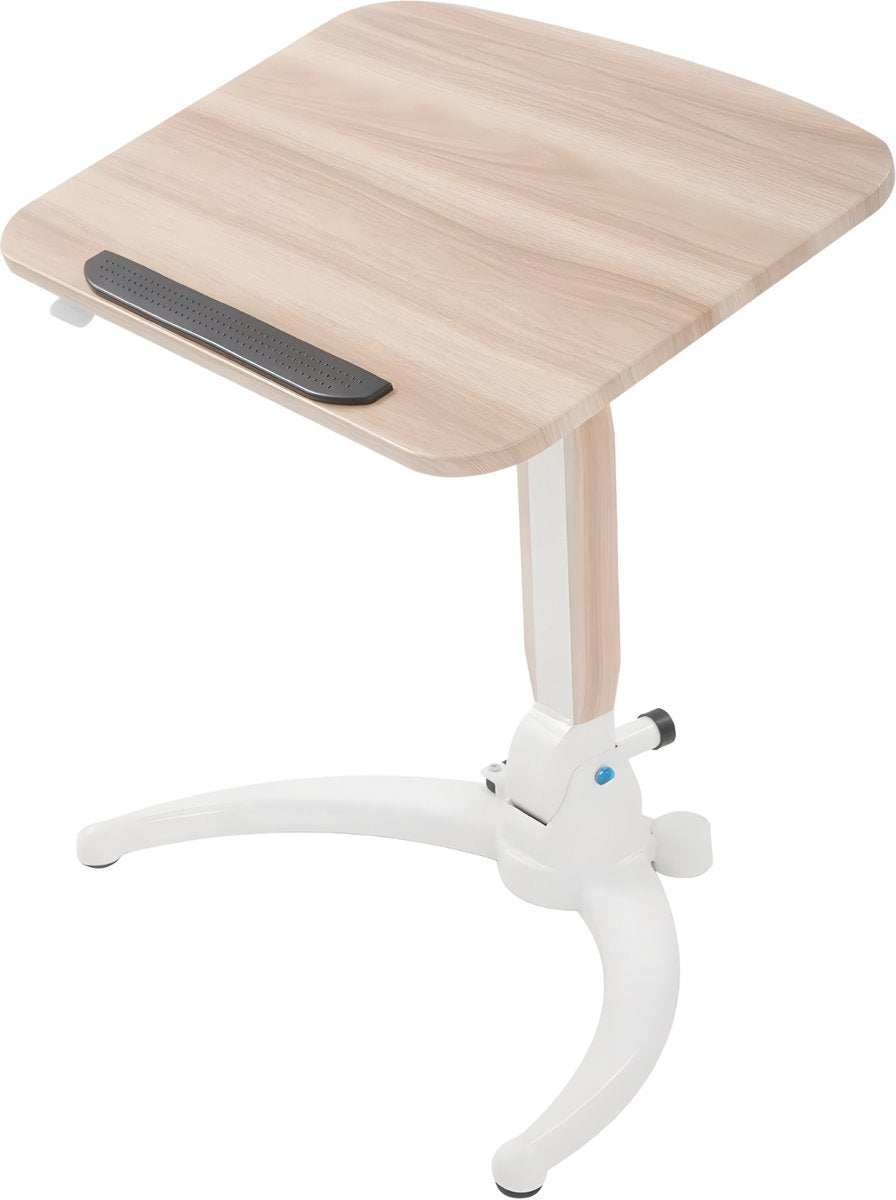 Laptop stand - Bed tafel - Bijzettafel - Laptoptafel - Voor thuis of kantoor - Inklapbaar bureau voor laptop - Houtkleurig