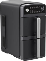 Mini oven - Grill rooster - Bakplaat - Airfryer - Voor Gezond en Snel Koken - Met 11 Programma’s - 1800W, LED-scherm, 5 Accessoires Inclusief Draaispit & Receptenboek