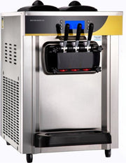 Commerciële Softijsmachine - IJsmaker 3 Smaken - 22-30L per Uur - Roomijsmachine