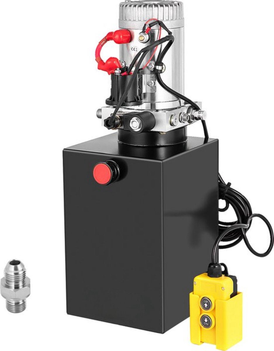 Enkelwerkende Hydraulische pomp - Kipwagen Hydraulische pomp - 59 x 29 x 31 cm - Ideaal Voor Toepassing