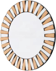 Opulence Elegante Spiegel - Ronde wandspiegel - 80cm - Zonder verlichting - Woonkamer