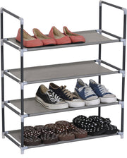 Schoenenrek - Grijs - Voor 8 tot 12 paar schoenen
