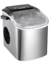 Ijsmachine - Aanrechtmodel - Voor snel ijs maken, 9 blokjes in 6 minuten - Zelfreinigende elektrische compacte drinkbare ijsmachine - 1,2 liter