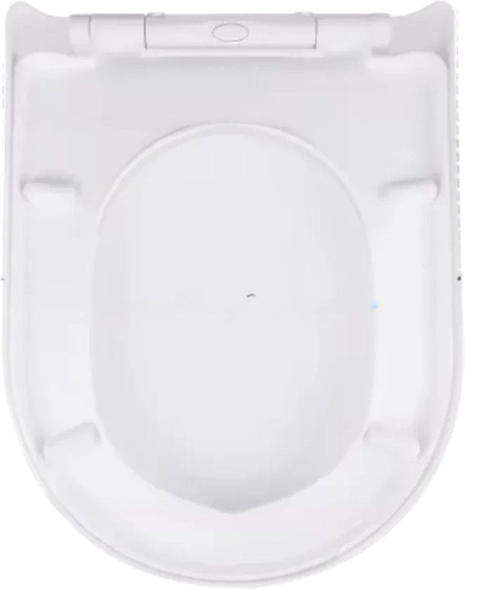 Toiletbril Norien - Softclose Wit met Snelsluiting - Duuroplastisch Antibacterieel Toiletdeksel - Stevige Toiletbril