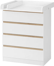 Commode Kast - Ladekast - Verzorgingstafel - Aankleedtafel - Wit