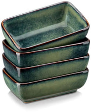 Bellagio Serviesset Naturale - 4 delig - 4 persoons - Groen - Dinerborden - Bordenset - Diepe borden - Ontbijtborden - Servies - Keukenservies