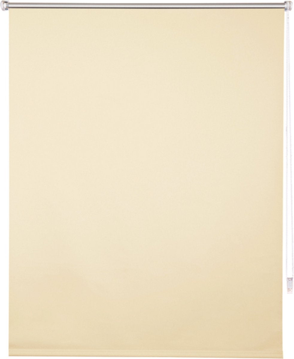 Happyment Rolgordijn Luxe - Beige - 100x160cm - Isolerend - Luxaflex - Rolgordijnen verduisterend - Zonder of met boren