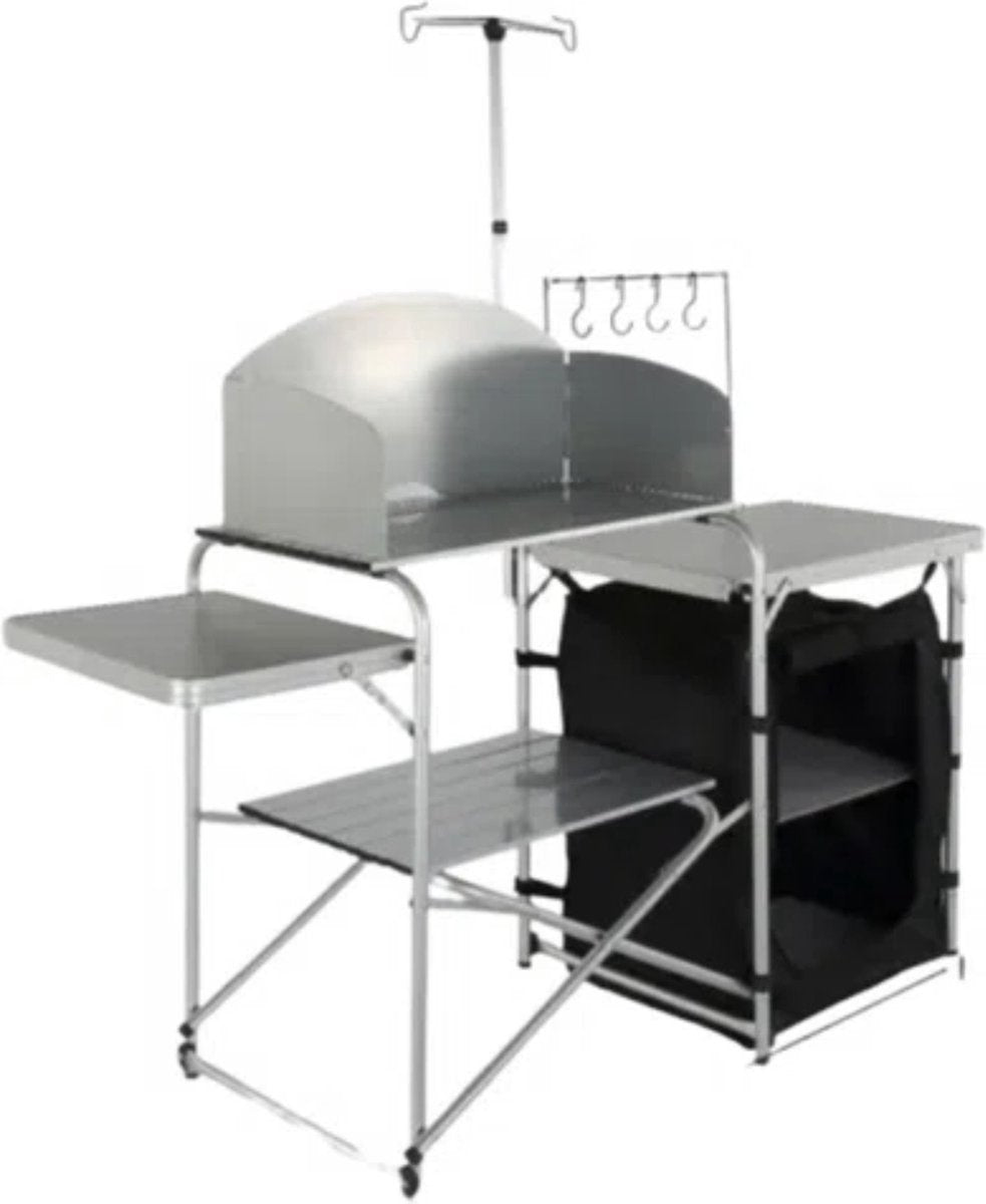 Happyment buitenkeuken - Campingkeuken - Kampeerkeuken - Inclusief keukenkastje