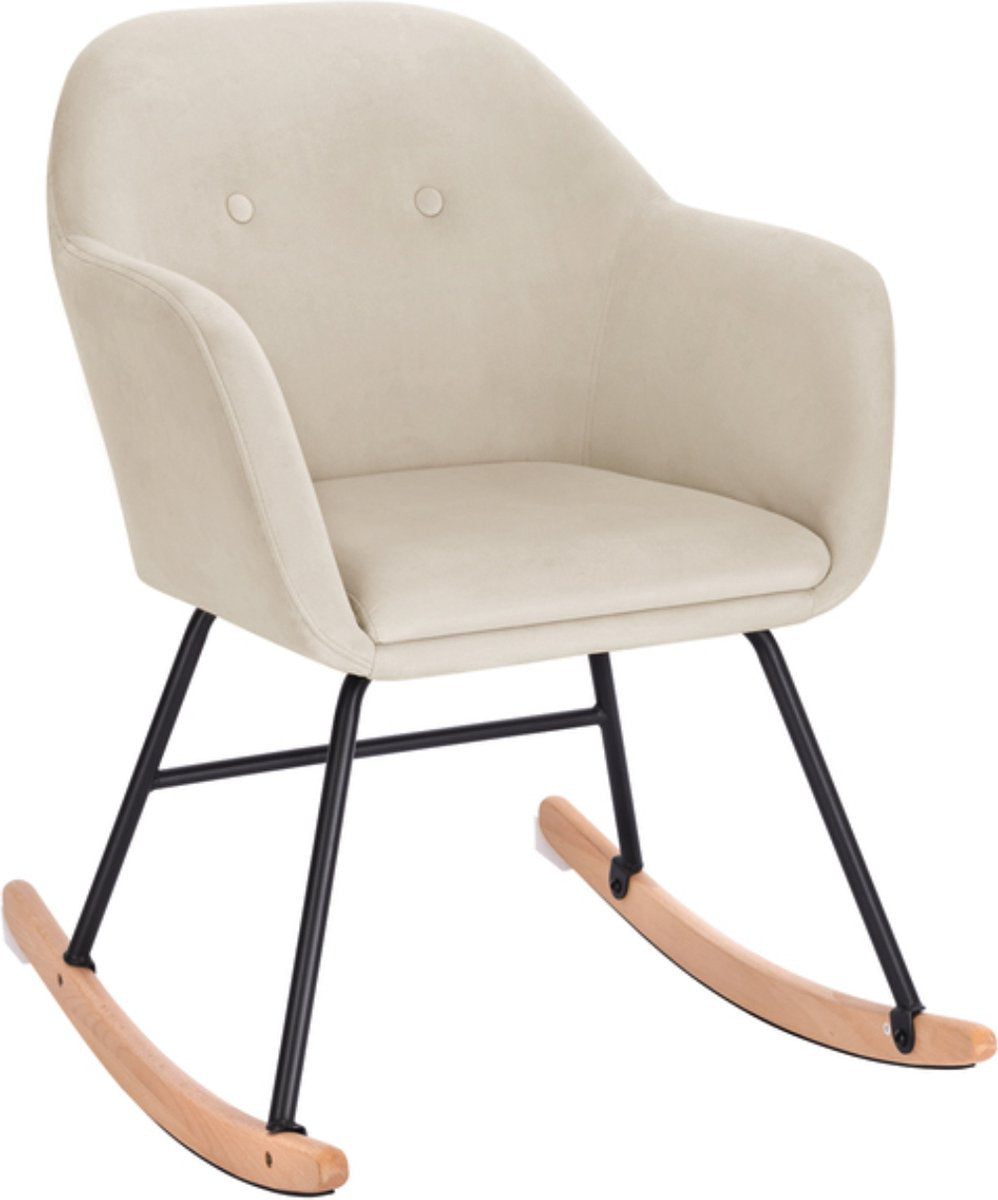 Schommelstoel Hubertus - Wipstoel volwassenen - Lounge fauteuil - Voor binnen