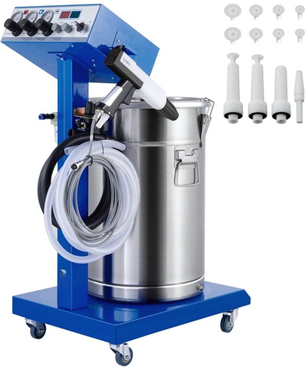 Verfspuiten elektrisch - 45L - Spuitpistool - Muurverf - 220V - Voor Poedercoating