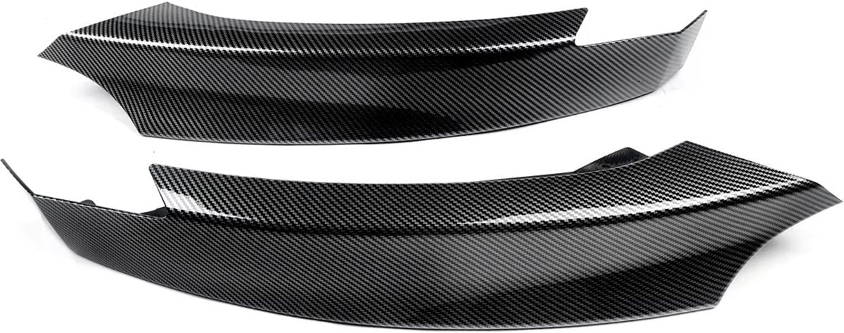 Zijspoiler Zorric - Zijspoiler Splitter Carbon - Voor BMW 1 Serie E82 M Sport (2007-2013) - Carbon Look - Auto accessoires - HAPPYMENT