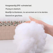 Zitkussen voor egg hangstoel - Waterdicht - Zwart - Voor Egg chair - Tuinschommel & Terras - Afneembaar en Wasbaar - HAPPYMENT