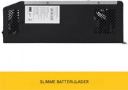 Zonne-omvormer - Frequentieomvormer - Zonnepanelen - Accu - Frequentieregelaar - Toerentalregelaar - 3KVA - 24V MPPT - Off-Grid - Pure Sinus Omvormer voor Zonnepanelen - HAPPYMENT