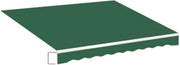 Zonneschermdoek 250x200cm - Vervangend Stof 420D Oxford - Schaduwdoek - Luifeldoek - Zonwering - PU coating - Donkergroen - HAPPYMENT