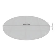 Zwembad grondzeil - Vloerbescherming - Voor hot tubs, spa’s en buitenzwembaden – Voor bescherming en stabiliteit – Grijs / Waterbestendig - HAPPYMENT