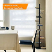 Zwevende boekentoren - Boekenrek voor thuis, kantoor of woonkamer - 9 lagen - HAPPYMENT
